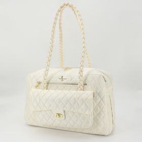 Porsha Dog Carrier (Color: cream)